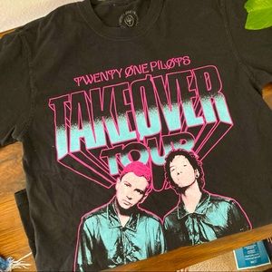 Twenty one pilots takeover tour merch